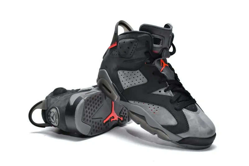  Air Jordan 6 Retro PSG Paris Saint-Germain Black CK1229-001