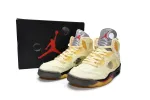Jordan 5 Off White Sail