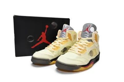 Jordan 5 Retro Off-White Sail DH8565-100  02