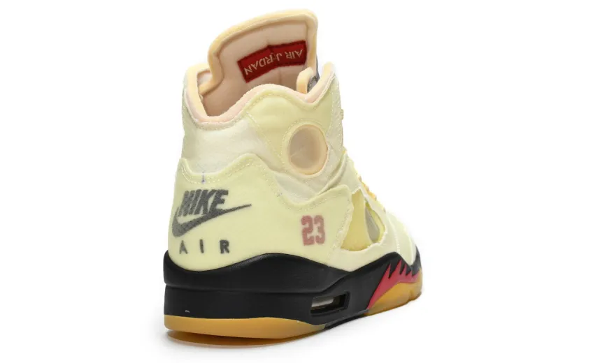 Off White Sail Jordan 5 