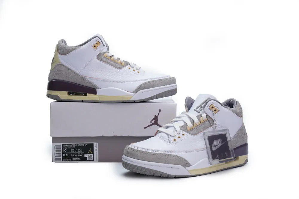  A Ma Maniere x Air Jordan 3 Retro SP Medium Grey DH3434-110