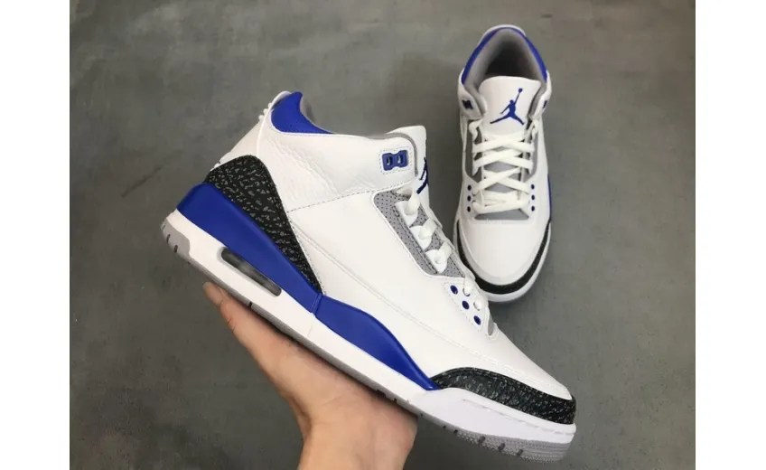  Air Jordan 3 Retro Racer Blue CT8532-145 