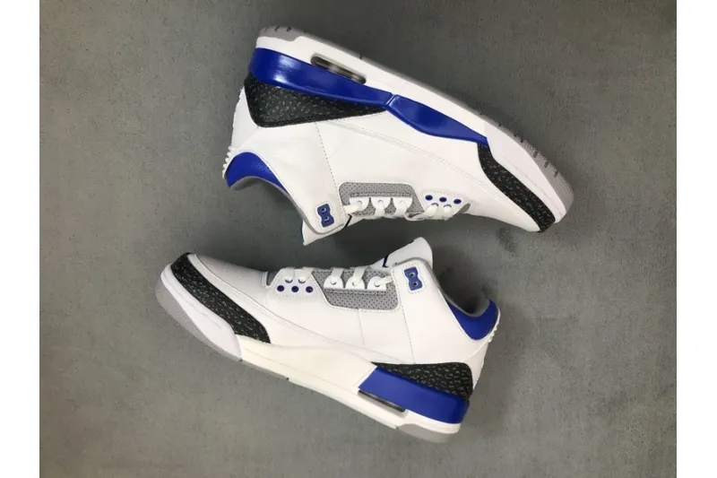  Air Jordan 3 Retro Racer Blue CT8532-145 