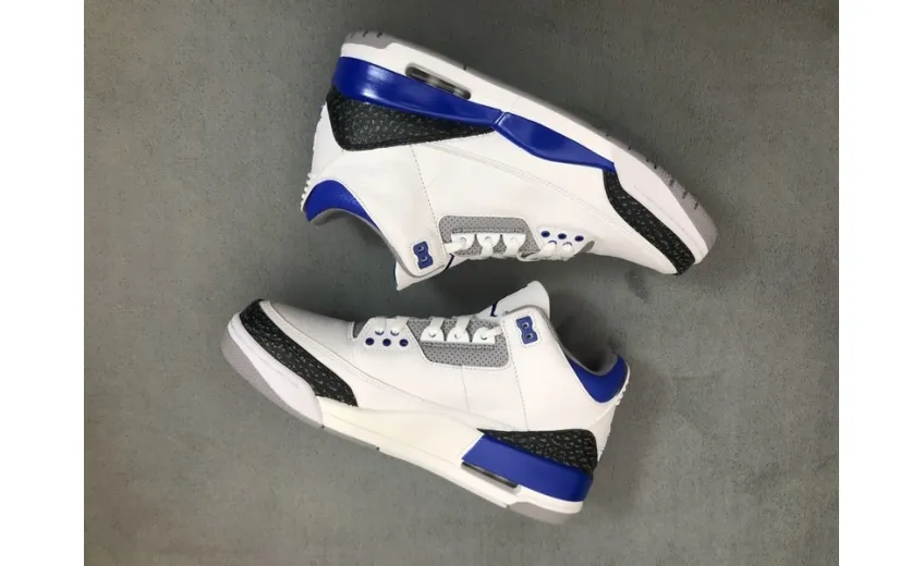  Air Jordan 3 Retro Racer Blue CT8532-145 