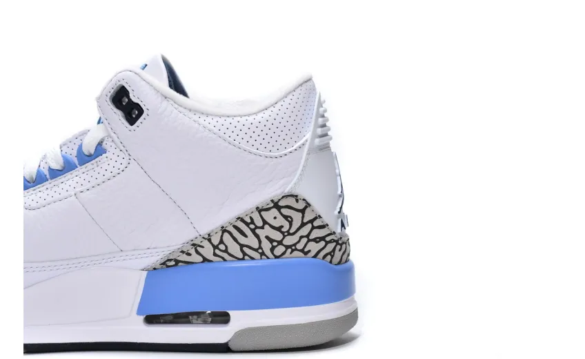  Air Jordan 3 Retro UNC Blue CT8532-104