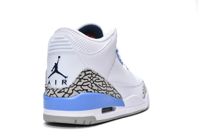  Air Jordan 3 Retro UNC Blue CT8532-104