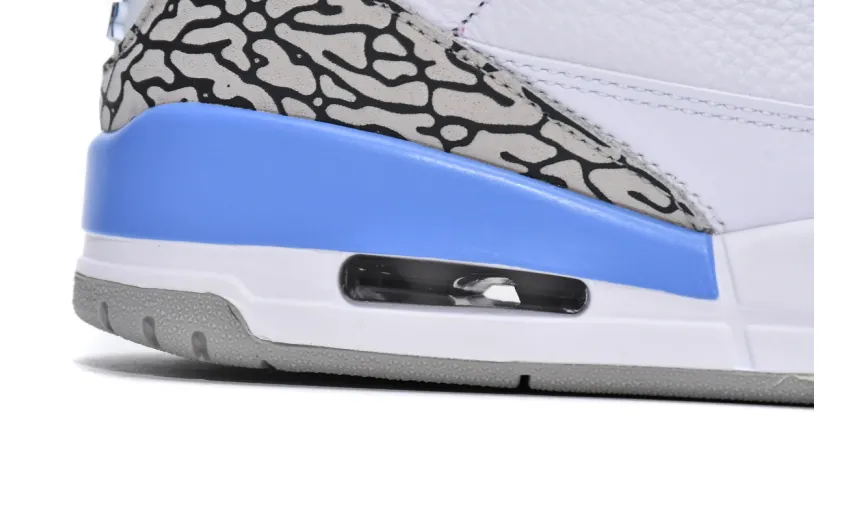 Air Jordan 3 Retro UNC Blue CT8532-104
