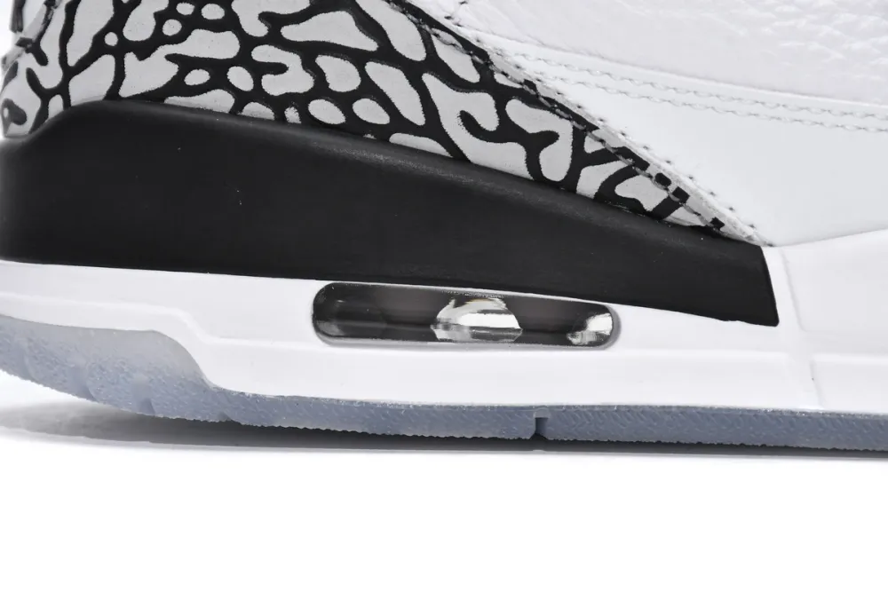  Air Jordan 3 Retro Free Throw Line White Cement 923096-101 