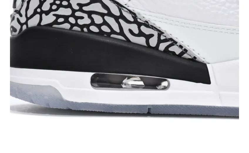  Air Jordan 3 Retro Free Throw Line White Cement 923096-101 