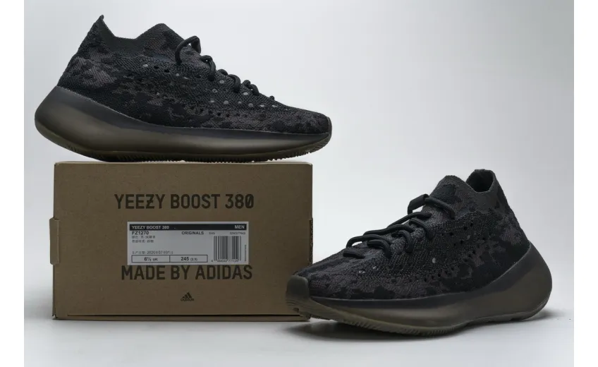  Adidas Yeezy Boost 380 Black Purple Basf Boost FZ1270