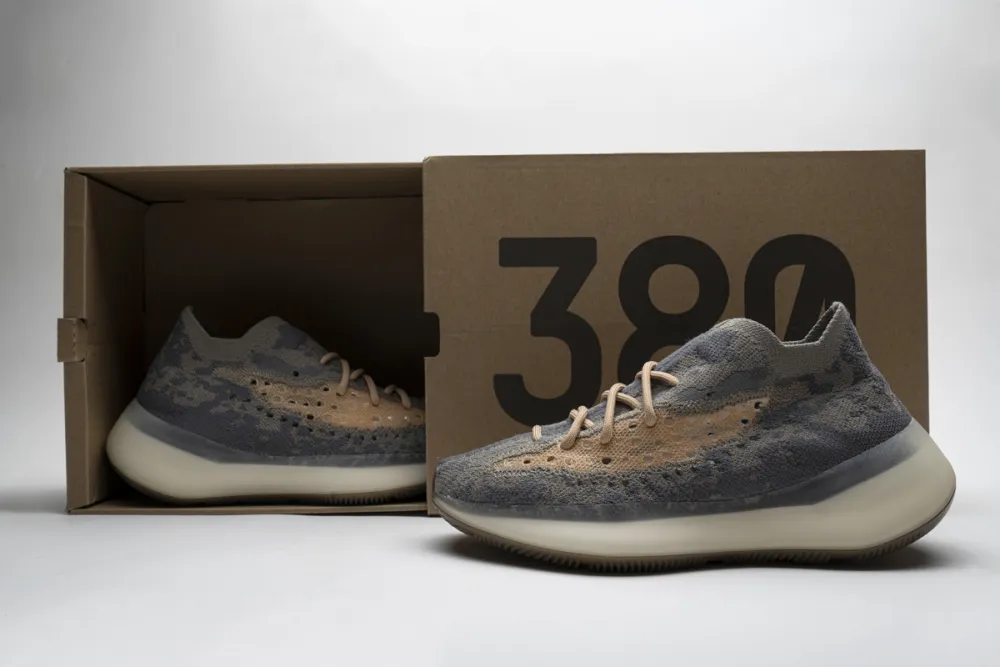  Adidas Yeezy Boost 380 Mist Reflective Real Boost FX9846