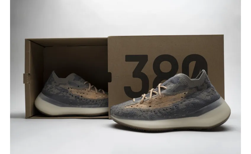  Adidas Yeezy Boost 380 Mist Reflective Real Boost FX9846