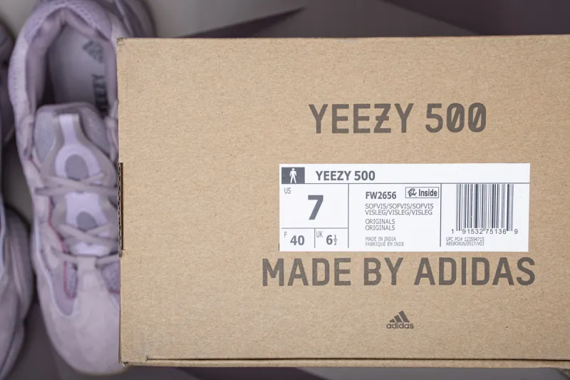  Adidas Yeezy 500 “Soft Vision Purple Pink FW2656