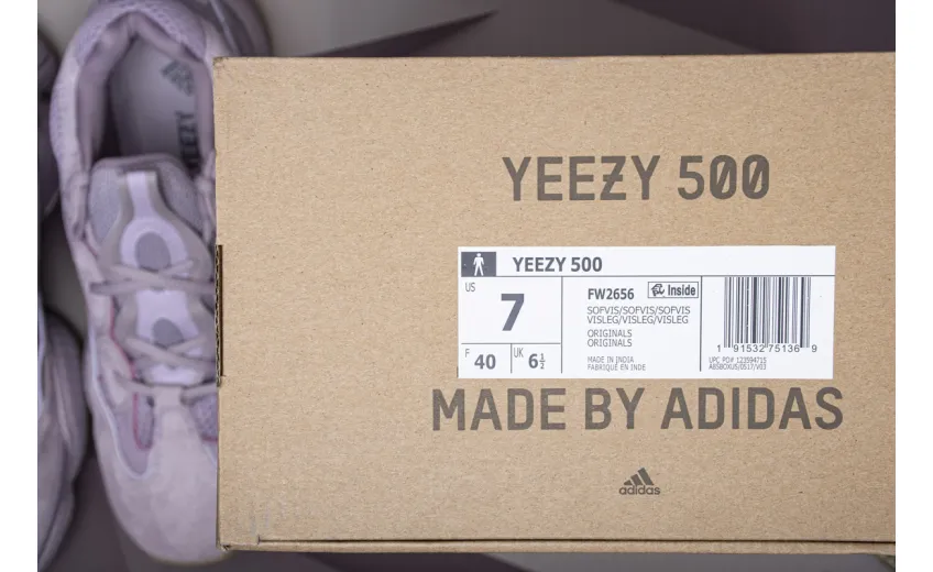  Adidas Yeezy 500 “Soft Vision Purple Pink FW2656
