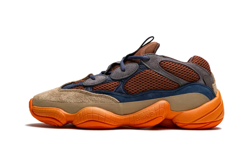  Adidas Yeezy 500“Enflame" Blue Orange GZ5541