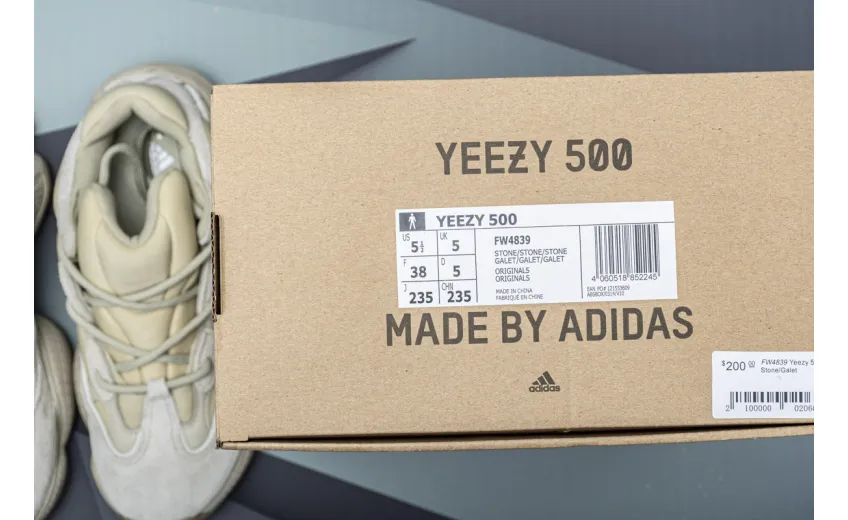  Adidas Yeezy 500 “Stone” FW4839