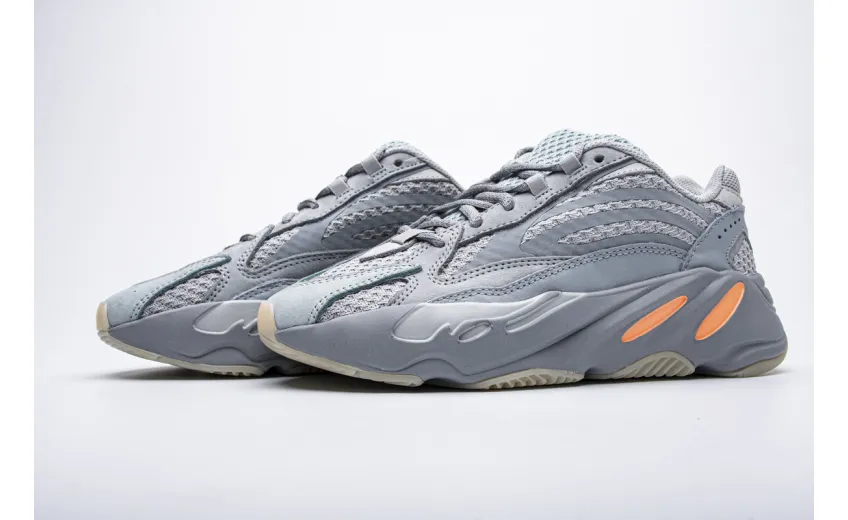  Adidas Yeezy Boost 700 V2 “Inertia”Basf Boost Blue FW2549