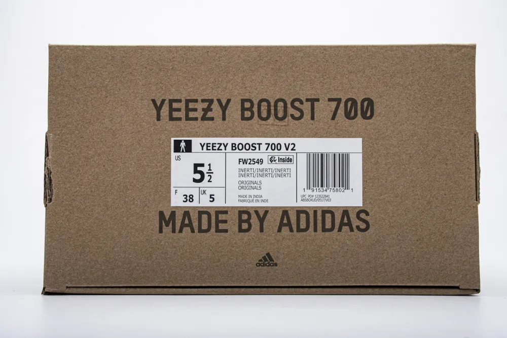  Adidas Yeezy Boost 700 V2 “Inertia”Basf Boost Blue FW2549