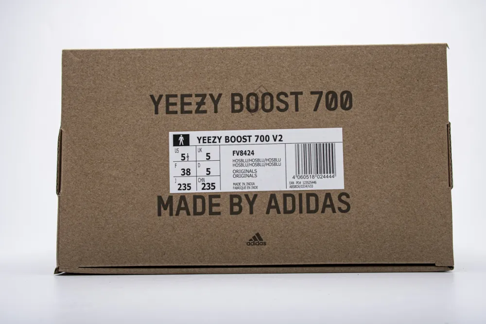  Adidas Yeezy Boost 700 V2 “Hospital Blue”Basf Boost FV8424 