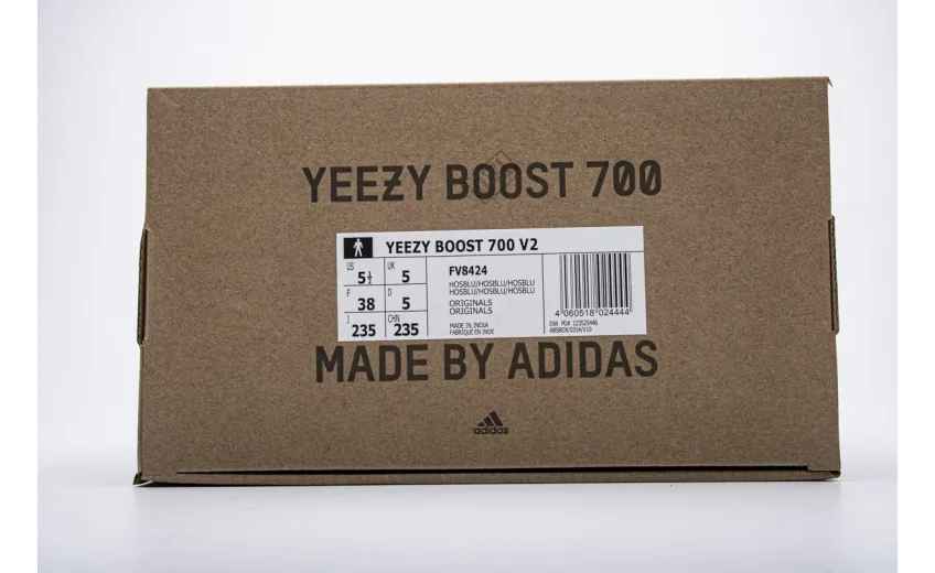  Adidas Yeezy Boost 700 V2 “Hospital Blue”Basf Boost FV8424 