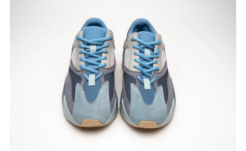  Adidas Yeezy Boost 700 Carbon Blue Real Boost FW2498