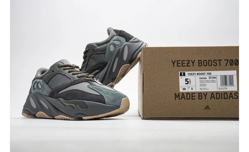  Adidas Yeezy Boost 700 Teal Blue Real Boost FW2499