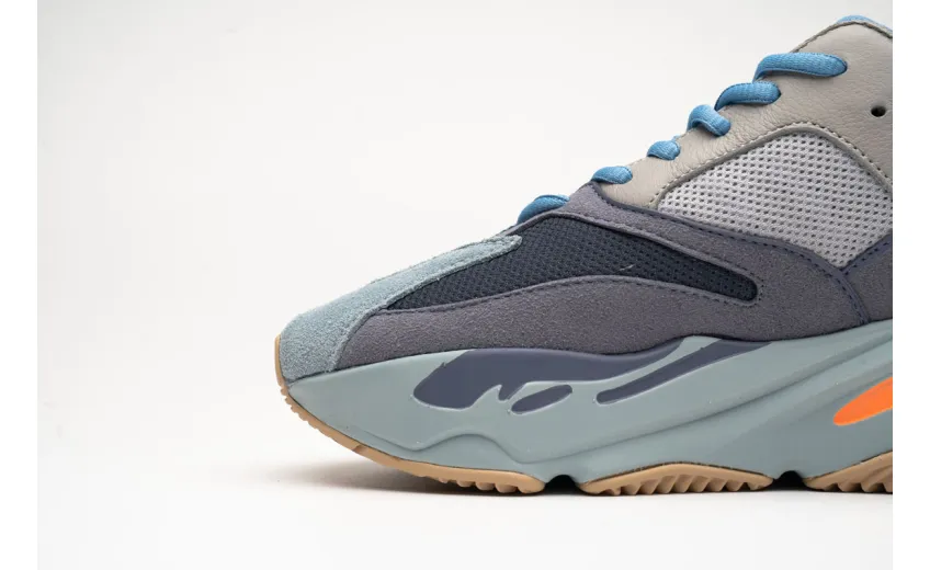  Adidas Yeezy Boost 700 Carbon Blue Real Boost FW2498