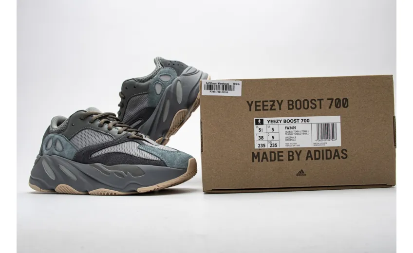  Adidas Yeezy Boost 700 Teal Blue Real Boost FW2499