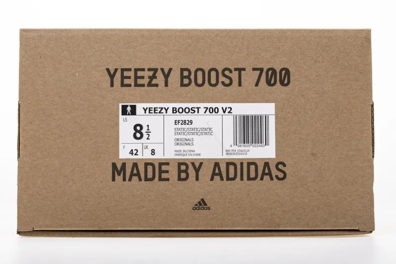  Adidas Yeezy Boost 700 V2 “Static” White Grey EF2829
