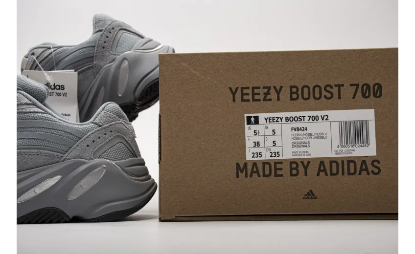  Adidas Yeezy Boost 700 V2 “Hospital Blue”Real Boost FV8424