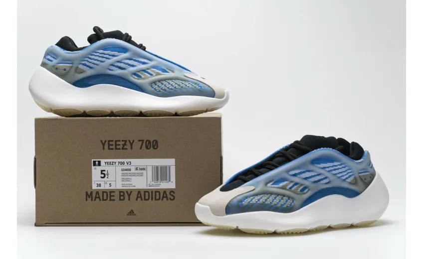  Adidas Yeezy Boost 700 V3 Azareth White Blue G54850