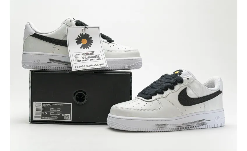  PEACEMINUSONE x Nike Air Force 1 “Para-Noise 2.0” White DD3223-100