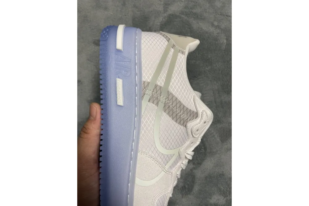  Nike Air Force 1 React QS White Ice CQ8879-100