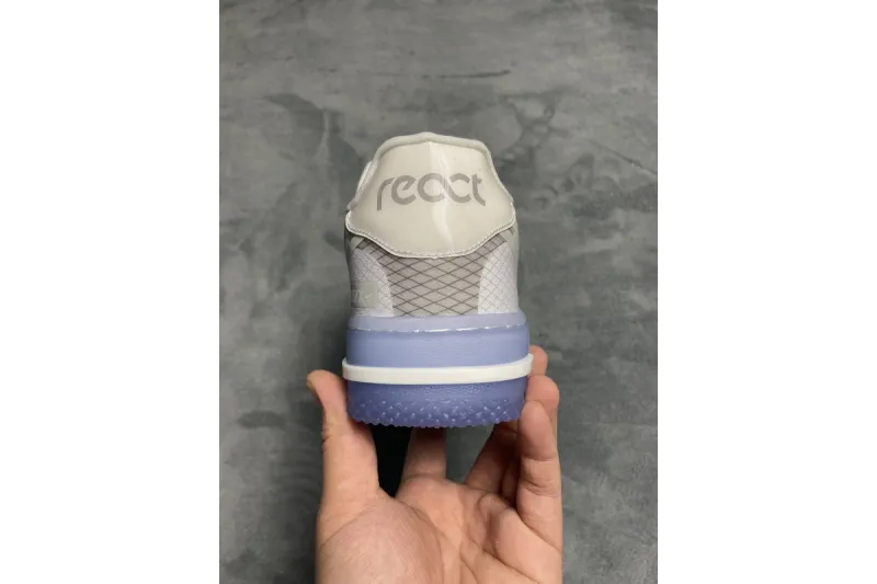  Nike Air Force 1 React QS White Ice CQ8879-100