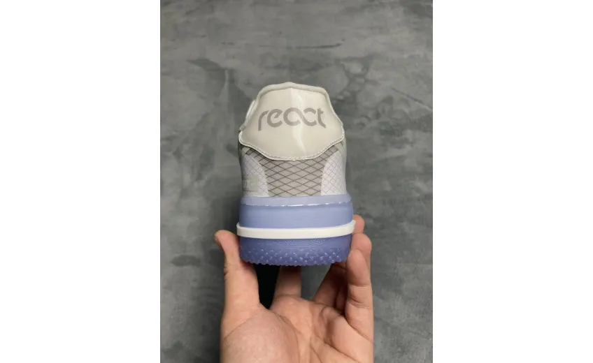  Nike Air Force 1 React QS White Ice CQ8879-100