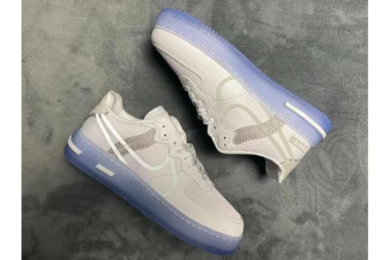  Nike Air Force 1 React QS White Ice CQ8879-100