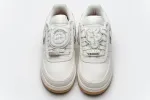  Travis Scott x Nike Air Force 1“Sail” Cream AQ4211-101