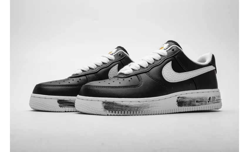  PEACEMINUSONE X Nike Air Force 1 Low Black White AQ3692-001