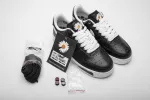  PEACEMINUSONE X Nike Air Force 1 Low Black White AQ3692-001