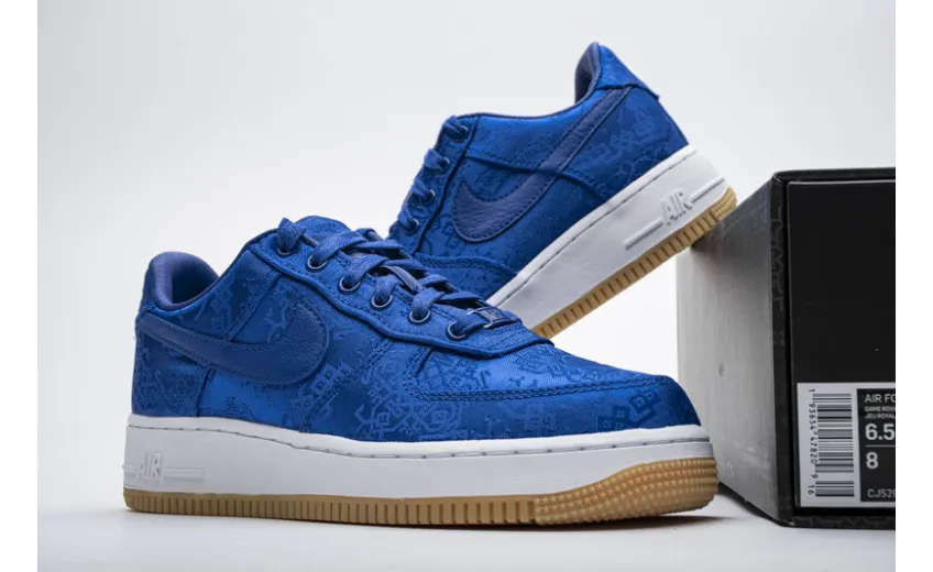  Fragment Clot x Nike Air Force 1 PRM Game Royal Blue CJ5290-400
