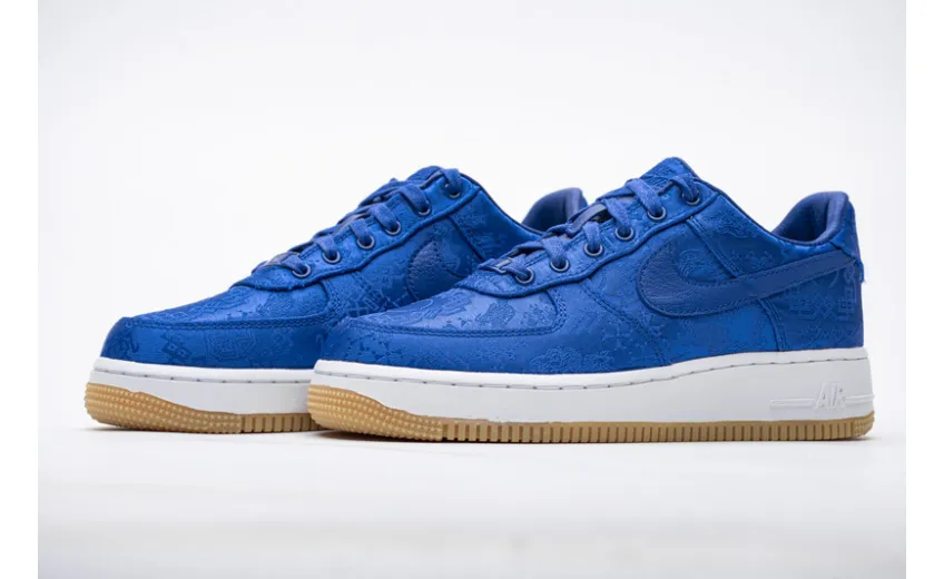  Fragment Clot x Nike Air Force 1 PRM Game Royal Blue CJ5290-400