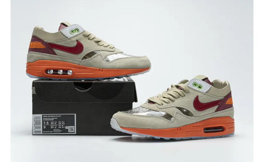 CLOT x Nike Air Max 1 “Kiss of Dead DD1870-100