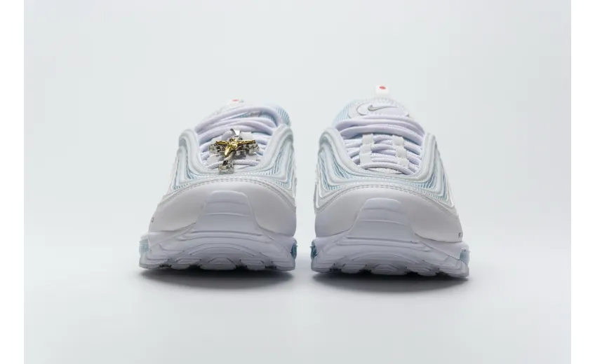  Nike Air Max 97 Mschf X Inri "jesus Shoes" White 921826-101