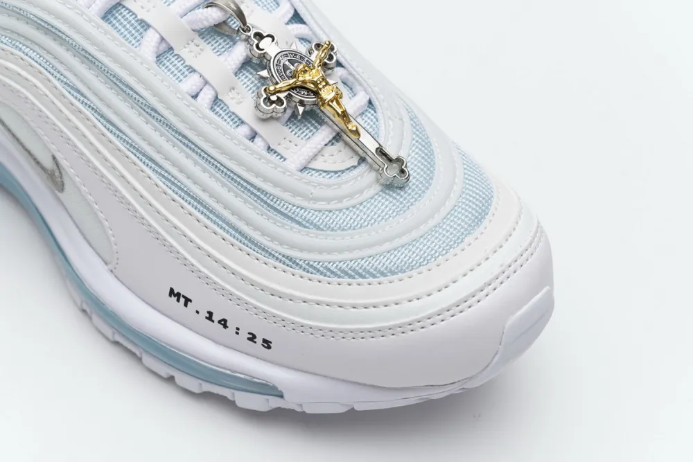 Nike Air Max 97 Mschf X Inri "jesus Shoes" White 921826-101