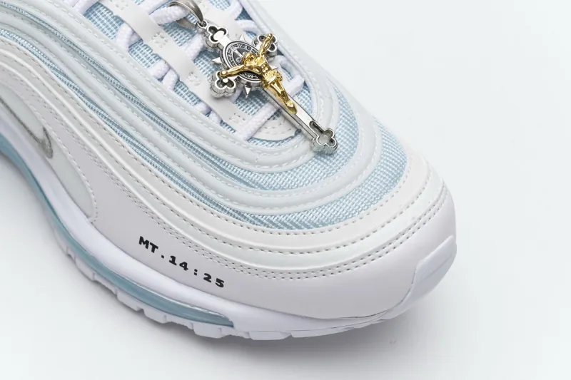  Nike Air Max 97 Mschf X Inri "jesus Shoes" White 921826-101