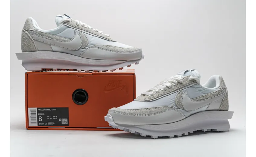  Nike LD Waffle Sacai White Nylon BV0073-101