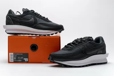  Sacai x Nike LDWaffle Black White BV0073-002 01