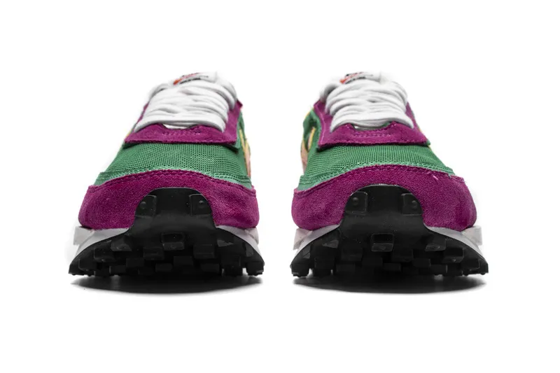  Sacai x Nike LDWaffle GreenPinkOrange BV0073-301