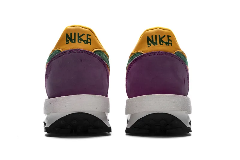  Sacai x Nike LDWaffle GreenPinkOrange BV0073-301