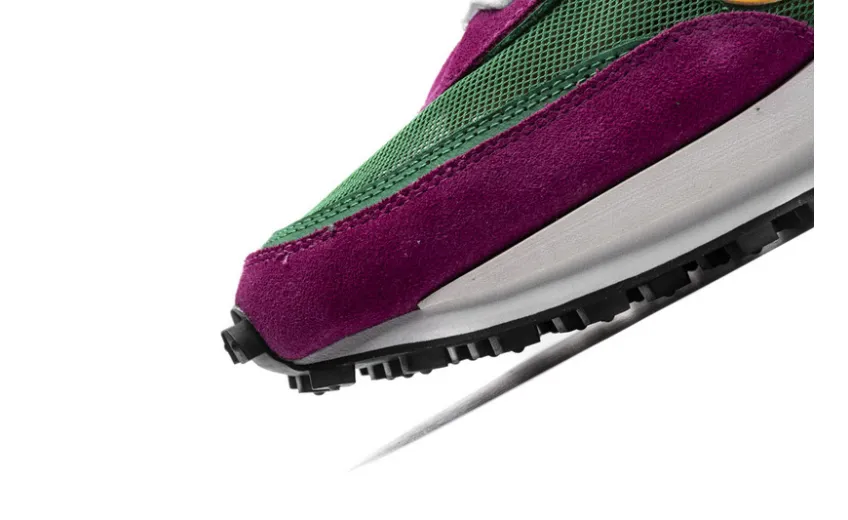  Sacai x Nike LDWaffle GreenPinkOrange BV0073-301